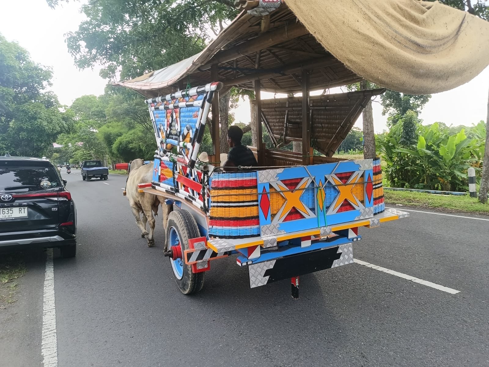 bantul villages tour, oxcart tour bantul
